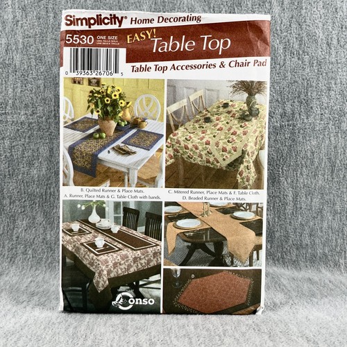 Simplicity 5530 table - 5530,