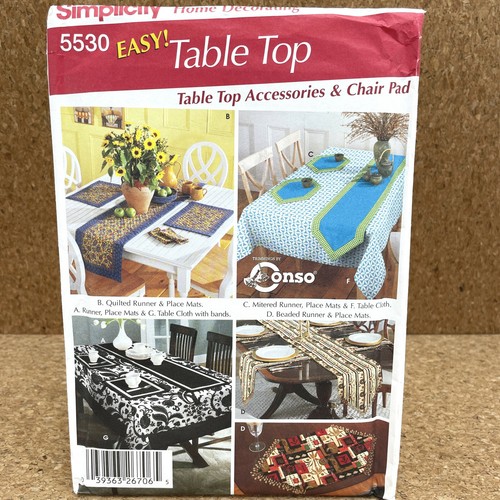 Simplicity 5530 table - simplicity,