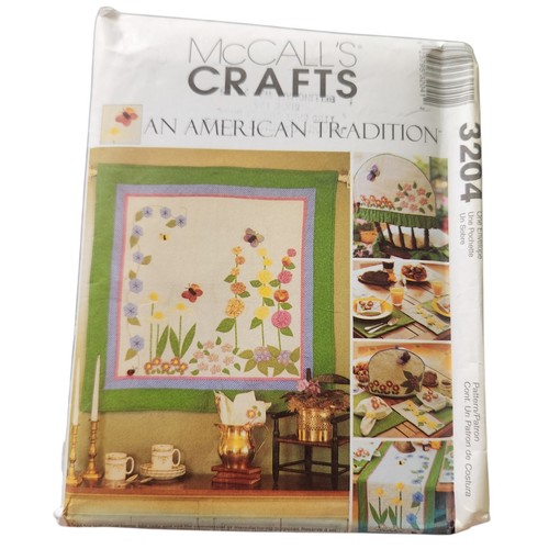 Mccall 3204 wall hanging - 3204,