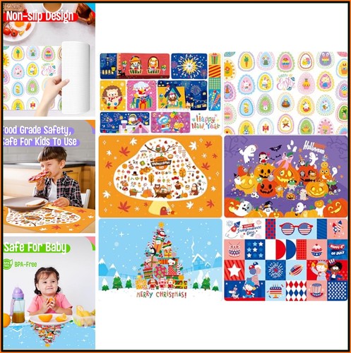 Placemats for kids 6x11 - placemats,