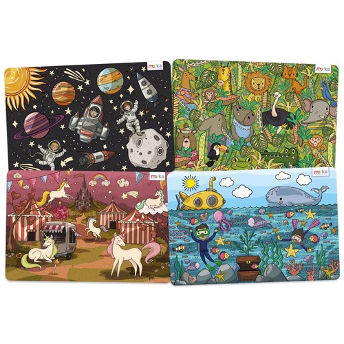 Kids reusable placemats - kids,