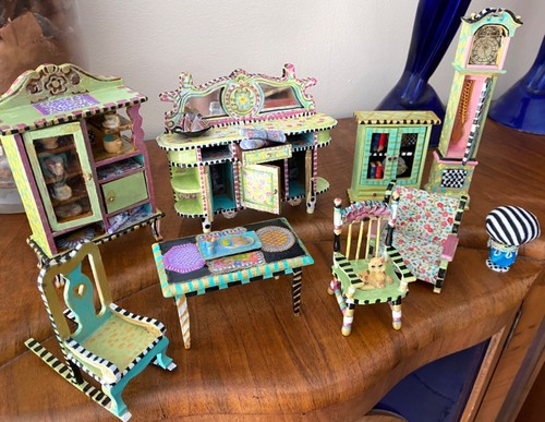 Dollhouse furniture vintage - dollhouse,