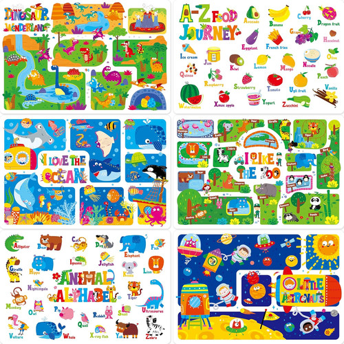 Pack placemats for kids - placemats,