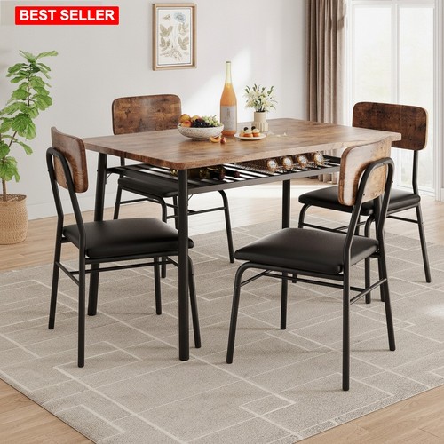 Dining table set seats - dining, 4